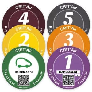 Milieustickers Frankrijk